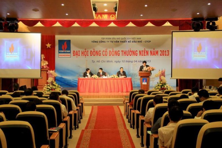 PVE tổ chức thành công đại hội cổ đông thường niên 2013