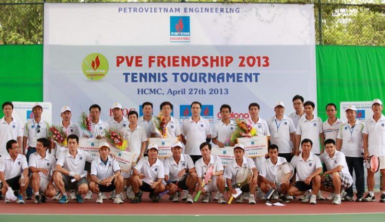 Giải Tennis PVE Friendship 2013: Kết nối tình hữu nghị