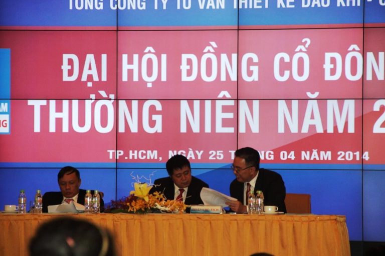 PVE tổ chức thành công Đại hội cổ đông thường niên 2014