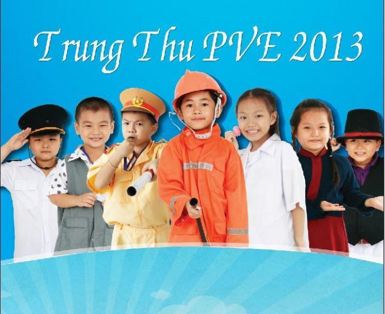 Trung thu PVE 2013 – Ngày hội hướng nghiệp cho trẻ.